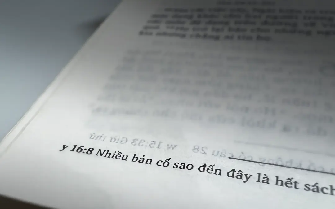 Tại sao Kinh Thánh ghi: “Một số bản cổ bản…”?